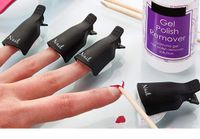 New Age Devi Nagellak remover clips - Nagellak verwijderen - Gellak verwijderen - Nagellak remover klem - 10stuks - Herbruikbaar