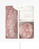 Prénatal Kraamcadeau Meisje - Kraamcadeau Geschenkset - Bosdieren print - Roze - Maat 50/56