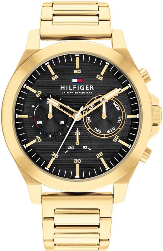 Tommy Hilfiger TH1710520 Lance Heren Horloge - Goudkleurig - 46mm