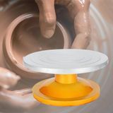 Merkloos / Sans marque Shenzhen Haorui Industrial Technology Co., Ltd. Pottery Wheel Turntable - Clay Sculpture - Model-Making - Sculpture Tool - Manual Carving Wheel - Art Supply