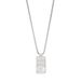 Emporio Armani EGS3078040 Collier Dogtag pour homme en acier inoxydable avec fermoir mousqueton