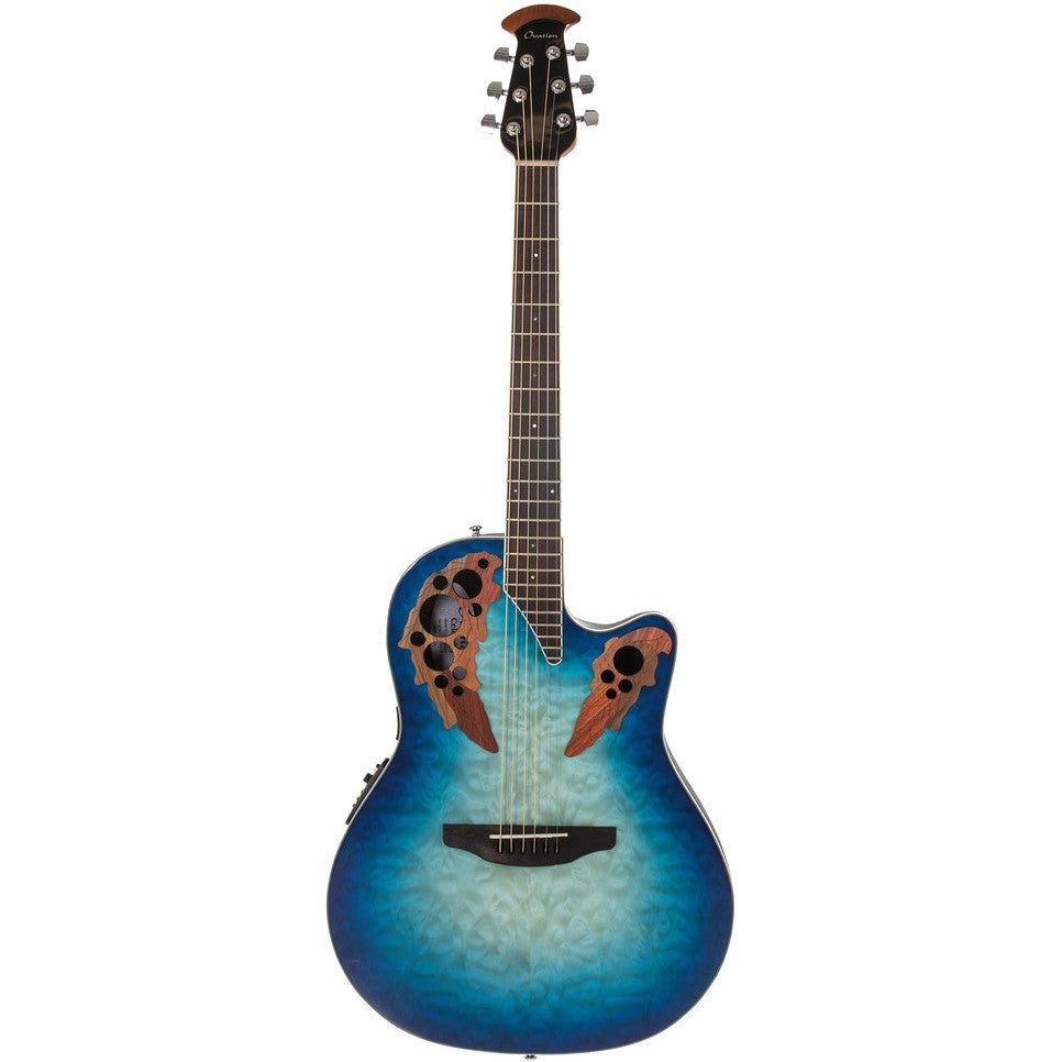 Ovation CE48P-RG Celebrity Exotic Super Shallow Regal to Natural - Elektrisch-akoestische westerngitaar