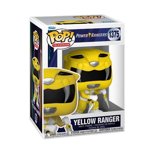 Funko POP! TELEVISION: Mighty Morphin Power Rangers 30th- Yellow Ranger