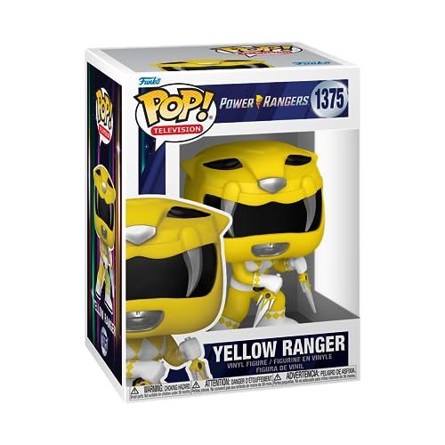 Funko POP! TELEVISION: Mighty Morphin Power Rangers 30th- Yellow Ranger #1375