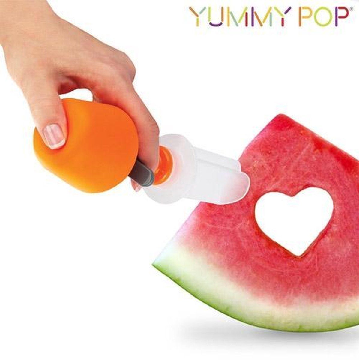 Always Fresh Kitchen Yummy Pop 23,5 x 21 x 6 cm Dessertbord, Rood