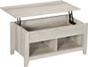 HOMCOM Table basse Chêne 105x74x61.5cm