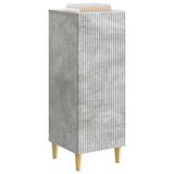 vidaXL Dressoir Betongrijs 33 x 34,5 x 90 cm Bewerkt hout