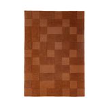 Flair Rugs laagpolig wollen rechthoekig vloerkleed met print 290x200 cm - terra