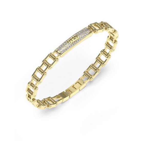 Guess - JUMB04414JWYGT/U - Armband - Heren - Geel Goud