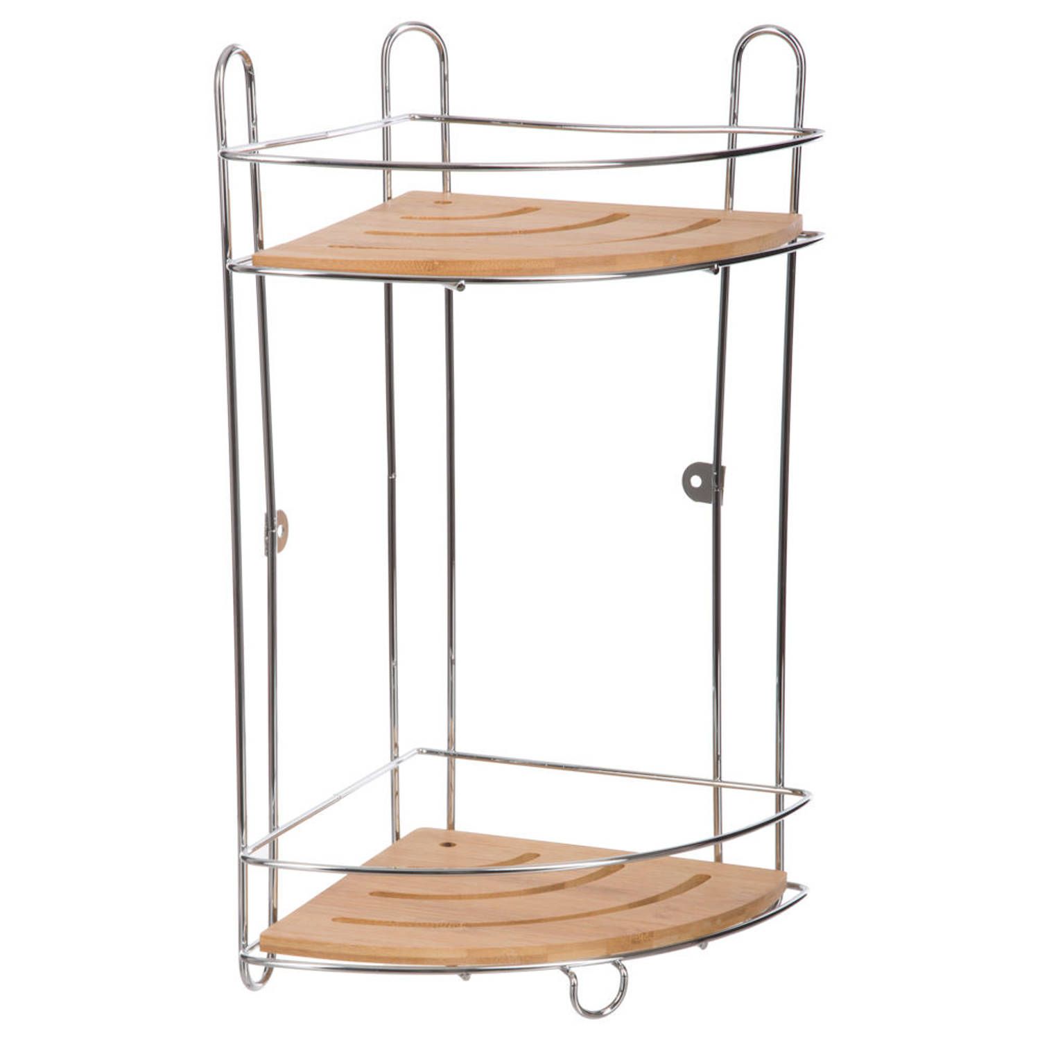 Decopatent® Doucherek - 2 Laags - Hangend of Staand Badrekje - Rvs