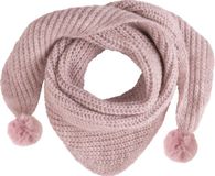Baby's Only Driehoek sjaal met Pompon Cool - Oud Roze