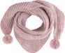 Baby's Only Driehoek sjaal met Pompon Cool - Oud Roze