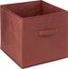 5Five Opbergmand/kastmandje - Bordeaux rood - 31 x 31 x 31 cm - 29 liter