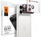 Spigen Camera Protector Geschikt voor Apple iPhone 18 Pro Max - Glas.tR EZ Fit Optik Pro XL - 9H Tempered Glass - Gemakkelijke Installatie - Burgundy