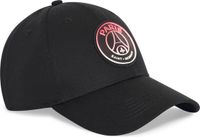 Paris Saint Germain State of Football B.V. PSG logo cap zwart - Officieel PSG product - Paris Saint-Germain pet - One size - Katoen