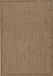 Carpetsale24 Tapis d'intérieur et d'extérieur Terrasse Balcon Tapis de cuisine résistant aux intempéries Aspect sisal Tissage plat Uni avec structure, Taille : 60x100 cm