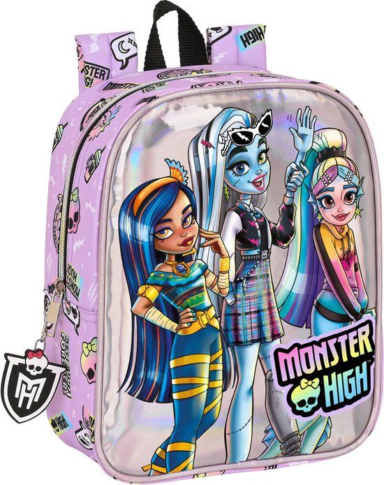 Schoolrugzak Monster High Best boos Lila 10L - Unisex