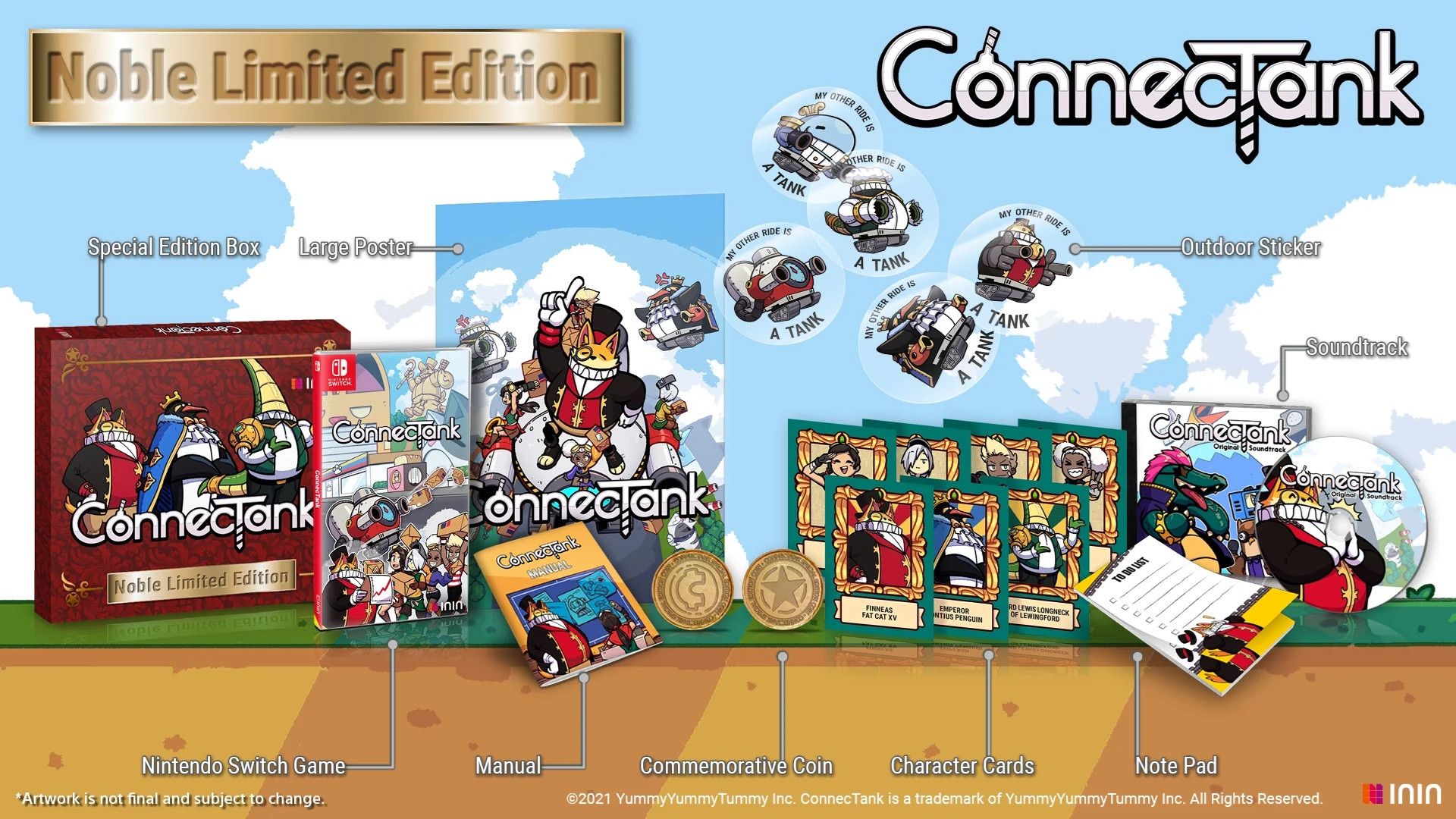 Strictly Limited Games Connectank Noble Limited Edition