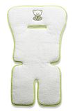 Italbaby Bamboe Spons Geborduurde Cover, Wit, Multi-Color, One Size