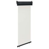vidaXL Balkonscherm 65x250 cm crèmekleurig