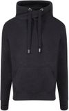 Just Hoods Cross Neck Hoodie JH021 - BLACK SMOKE - XXL