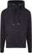 Just Hoods Cross Neck Hoodie JH021 - BLACK SMOKE - XXL