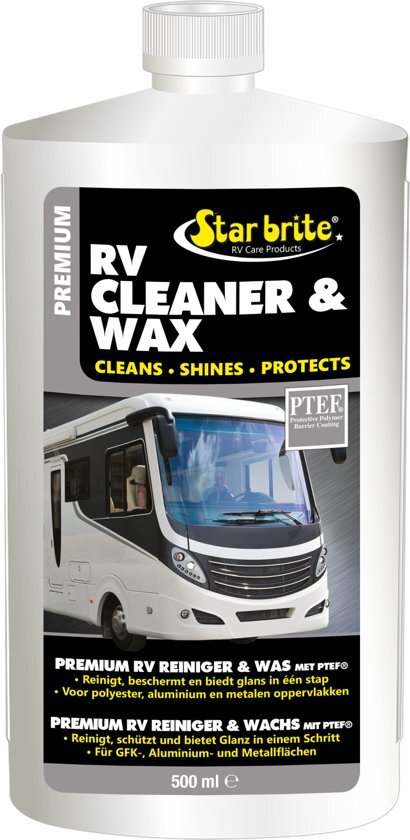 Starbrite Star brite Cleaner & Wax Camper & Caravan 500ml
