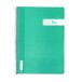 RAYLU PAPER - Verpakking met A4-notitieboeken met spiraalbinding en stevige omslag van polypropyleen, 80 vellen, 90 g, kleurrijk notitieboek voor documenten, studie, kantoor en universiteit (groen