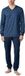 Mey heren pyjama Stratford - blauw gestreept
