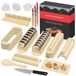 Deluxe Sushi Maker Set pour Débutants, 20 pièces
