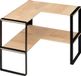 5Five Keukenrek aanrecht organiser - metaal - hout - 40 x 40 x 35 cm - opbergrek