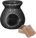 Ideas 4 Seasons Amberblokjes/geurblokjes cadeauset - Sandelhout geur - Inclusief geurbrander