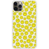 iPhone 12 Pro Smiley Bedrukt Siliconen Hoesje