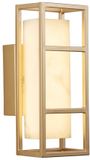 Searchlight Lampe murale Mirage 40cm - IP44 - Or