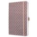 Sigel Notitieboek A5 Jolie FLAIR Pearl Rose Gelinieerd Hardcover