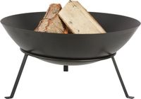 Merkloos / Sans marque Esschert Design Bv Vuurschaal op poten 49 cm - Zwart