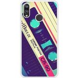 P20 Lite Cassette Vintage Bedrukt Siliconen Hoesje
