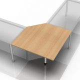 hjh OFFICE PRO Bureau Xbt12 S Chêne