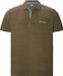 Jan Vanderstorm heren Poloshirt - 60/62 - Olijfgroen - Plus Size