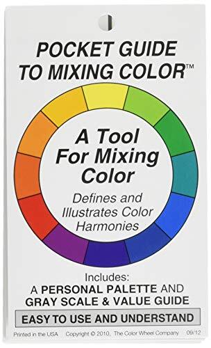 Color Wheel 1-delige Pocket Guide voor het mengen van kleur