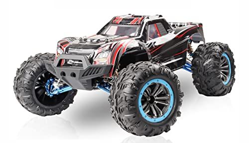 AMEWI Crusher Monstertruck brushless 4WD 1:10 80km/h RTR - Zwart/Rood
