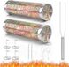 Panier à grill portable avec fourchette, acier inoxydable, pour barbecue
