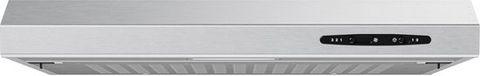 Hotte sous meuble Heinrich's HDU 7620 60 cm Inox 212m³/h avec filtres à charbon
