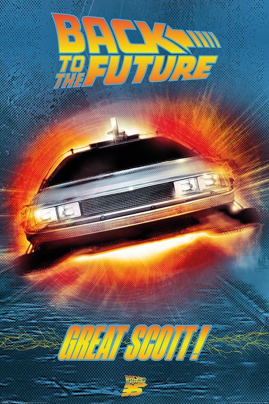 SanDisk Your Decoration B.V. Back To The Future Great Scott - Maxi Poster