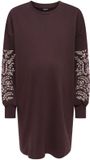 Only Maternity ONLY - OLMALEXA L/S O-NECK ABK SWEAT DRESS JRS - Dames - Mini jurken