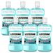 LISTERINE Cool Mint Mild (6 x 500 ml), antibacteriële mondspoeling met etherische oliën en zonder alcohol, mondwater bestrijdt effectief bacteriën, perfecte aanvulling op de dagelijkse tandverzorging
