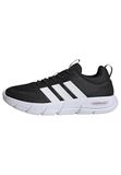 adidas dames Cloudfoam Flex Elastic Laces Shoes, Core Black/Zero Met./Almost Pink, 36 EU