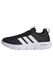 adidas dames Cloudfoam Flex Elastic Laces Shoes, Core Black/Zero Met./Almost Pink, 36 EU