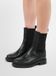 Sacha - Femme - Bottines Chelsea en cuir noir - Taille 38