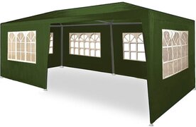 Somultishop Partytent, feesttent, paviljoen Milano 3x6 meter met boogramen en zijwanden in groen Bekijk onze informatiepagina over o.a. de op- en afbouw van een <lt/>a href=https://www.bol.com/nl/i/informatie-over-partytenten/N/13029/"<gt/>partytent<lt/>/a<gt/>